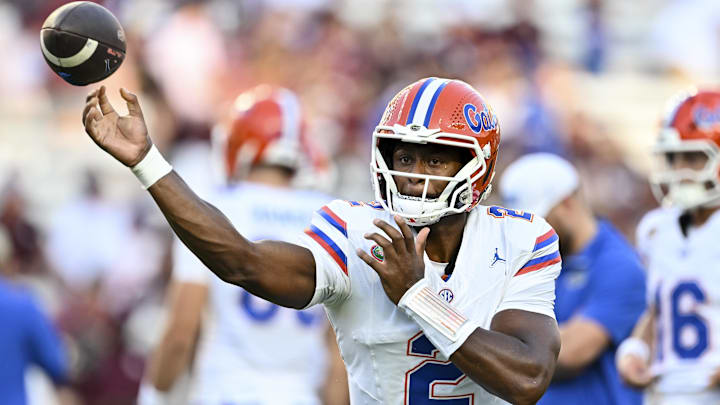 Florida Gators quarterback DJ Lagway has had quite the up-and-down sophomore season. Florida Gators quarterback DJ Lagway has had quite the up-and-down sophomore season.