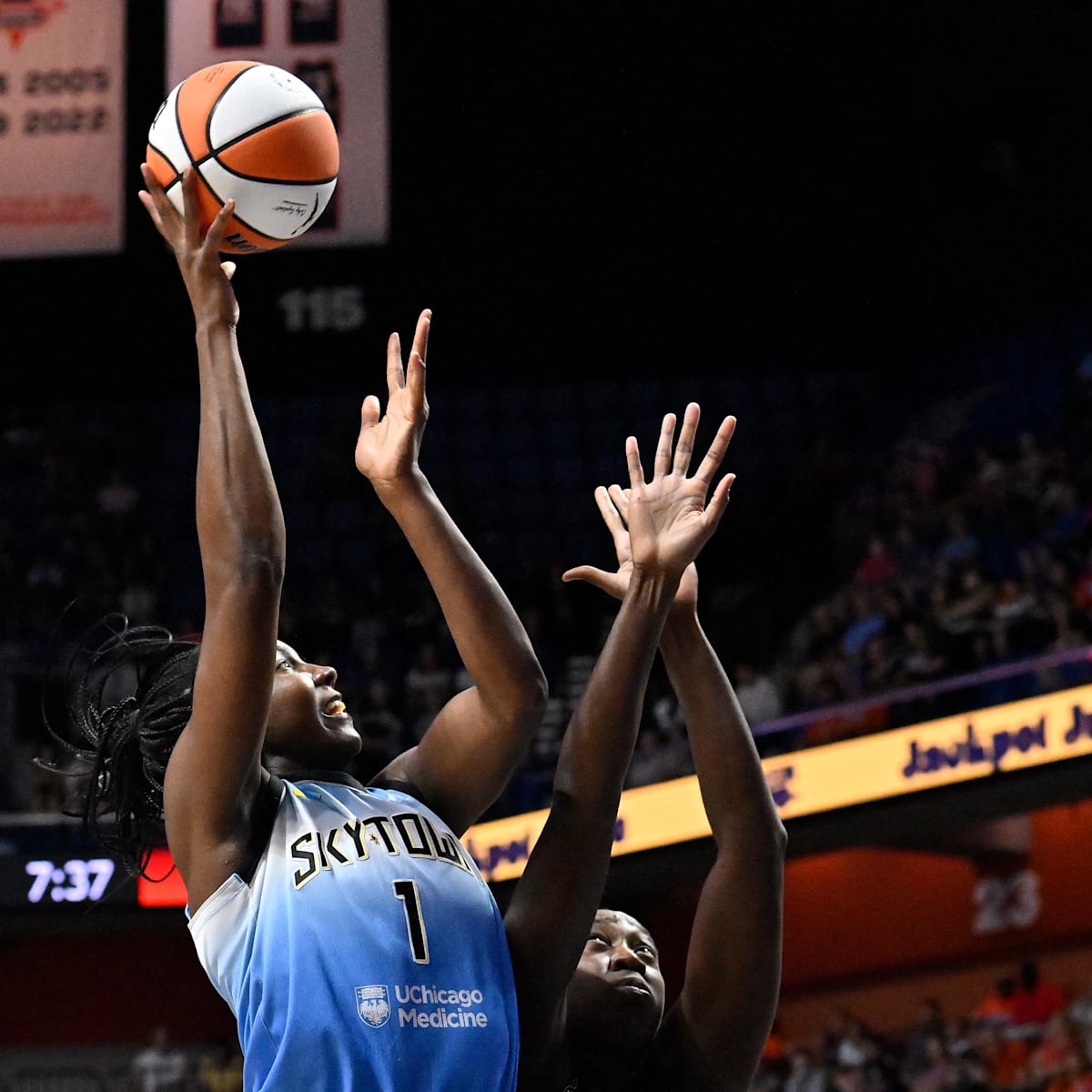 Two Chicago Sky Players Ejected from Connecticut Sun Game