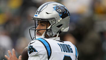 Carolina Panthers quarterback Bryce Young