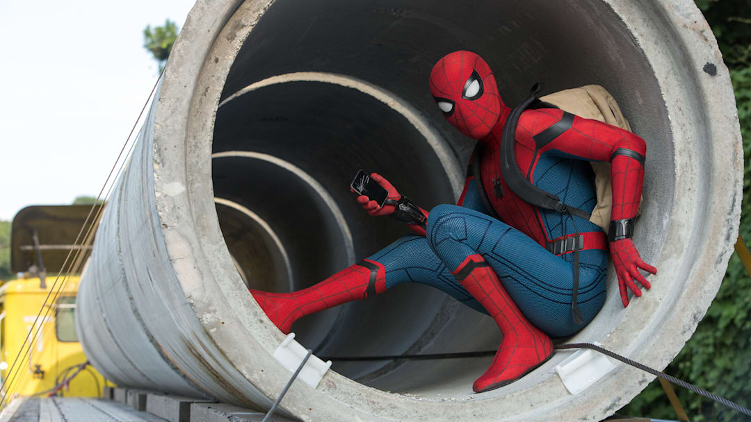 Tom Holland is Spider-Man in Columbia Pictures' SPIDER-MAN™: HOMECOMING.