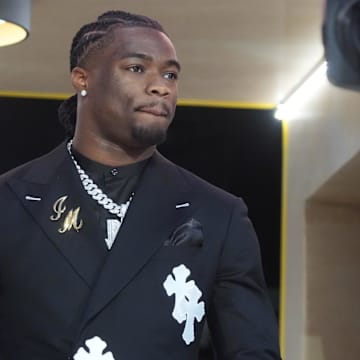 Former Alabama Crimson Tide QB Jalen Milroe was selected in the third round of the NFL draft on Friday night.