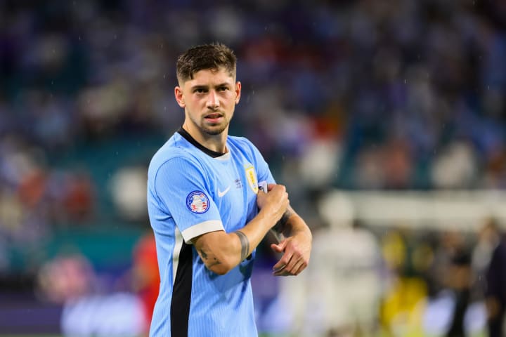 Valverde controlled the midfield vs Brazil