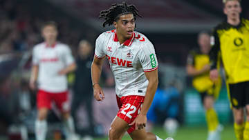 Jahmai-Simpson Pusey lief bislang sechsmal für den Effzeh auf Jahmai-Simpson Pusey lief bislang sechsmal für den Effzeh auf