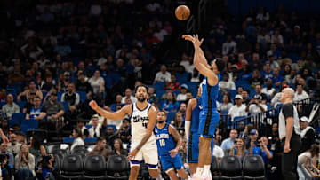 Caleb Houstan has had all the promise of a shooter since the Orlando Magic drafted him. He has made his mark with his work behind the scenes. Now he is delivering on the court.