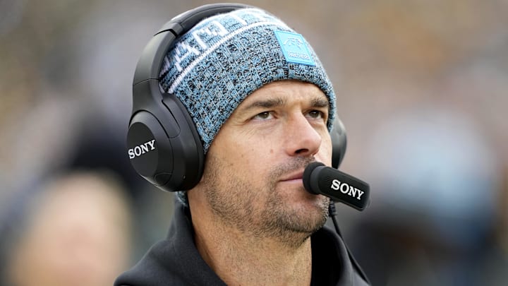 Carolina Panthers head coach Dave Canales