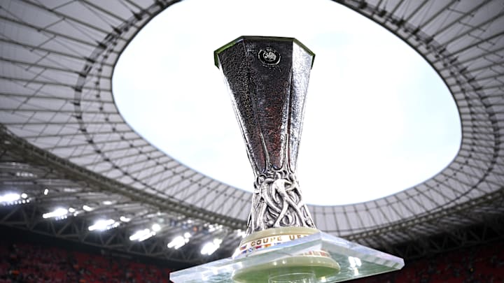 Die Trophäe der Europa League Die Trophäe der Europa League
