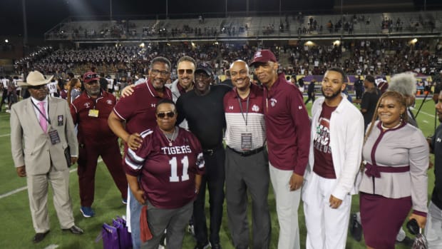 Texas Southern Celebrates Defeating Prairie View