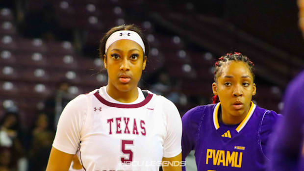 Texas Southern Center/Forward Jaida Belton versus Prairie View A&M - February 1, 2025 at H&PE Arena.jpg