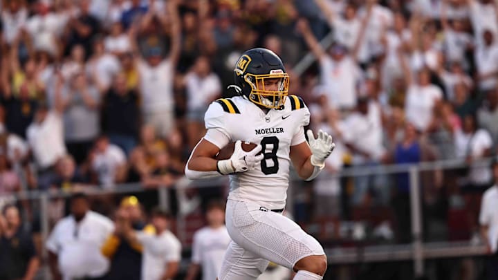 Moeller tight end Cooper McCutchan 