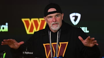Washington Commanders head coach Dan Quinn