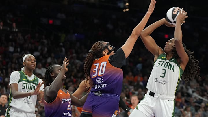 The Mercury and Storm are set to face-off in what's set as a near coin flip.