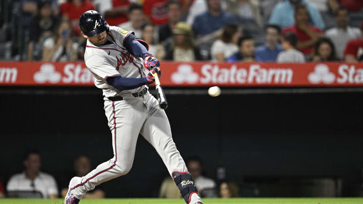 Atlanta Braves v Los Angeles Angels