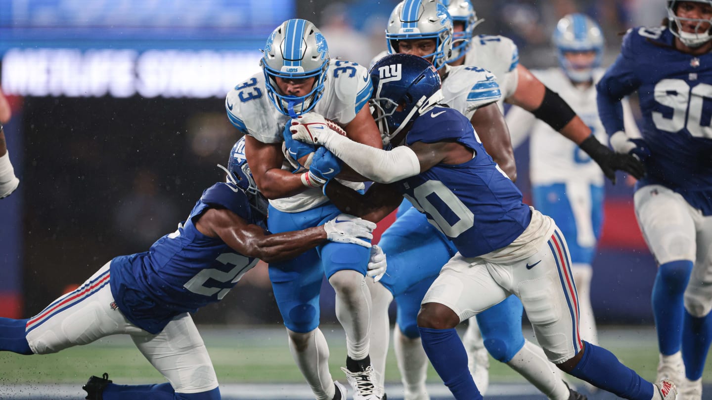 Detroit Lions 2024 NFL preseason opener rookie report