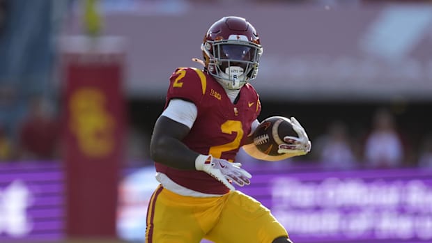 USC Trojans Coach Lincoln Riley Big Ten Conference UCLA Bruins Purdue Boilermakers Road Contest Jayden Maiava Waymond Jordan 