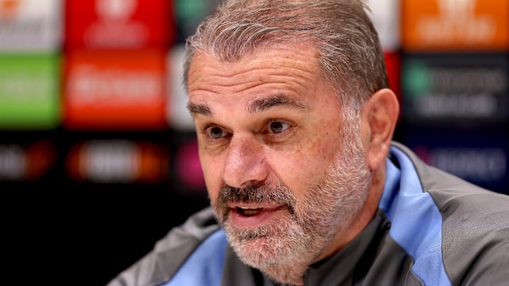 Tottenham Hotspur Training Session And Press Conference - UEFA Europa League 2024/25 League Phase