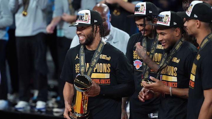 Jalen Brunson and the New York Knicks are in-season champions.