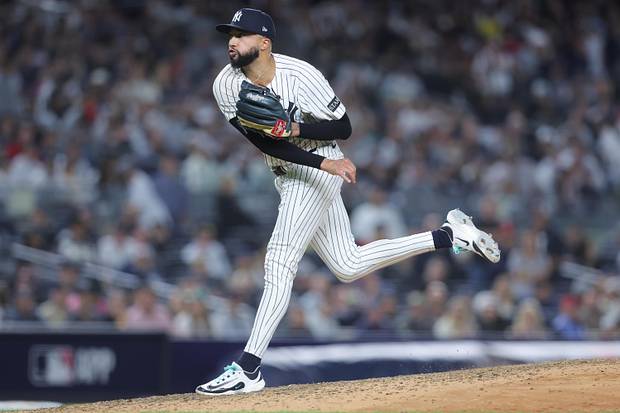 New York Yankees relief pitcher Devin Williams