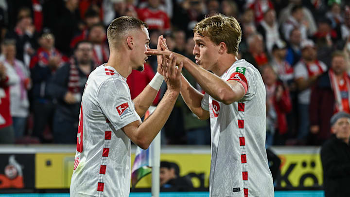 Tim Lemperle (l.) und Timo Hübers Tim Lemperle (l.) und Timo Hübers