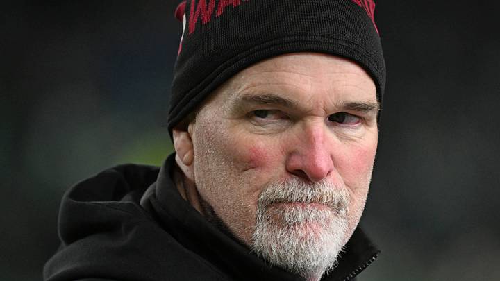 Washington Commanders head coach Dan Quinn (Eric Hartline-Imagn Images)