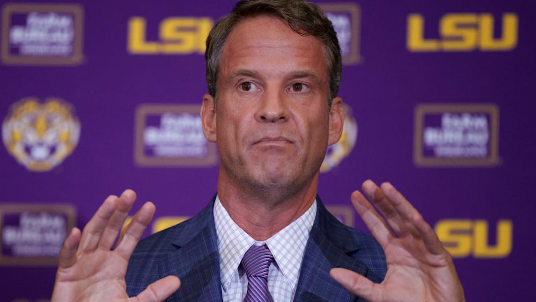 New LSU head coach Lane Kiffin speaks