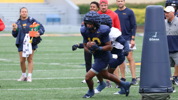 West Virginia University receiver Jarel Williams.