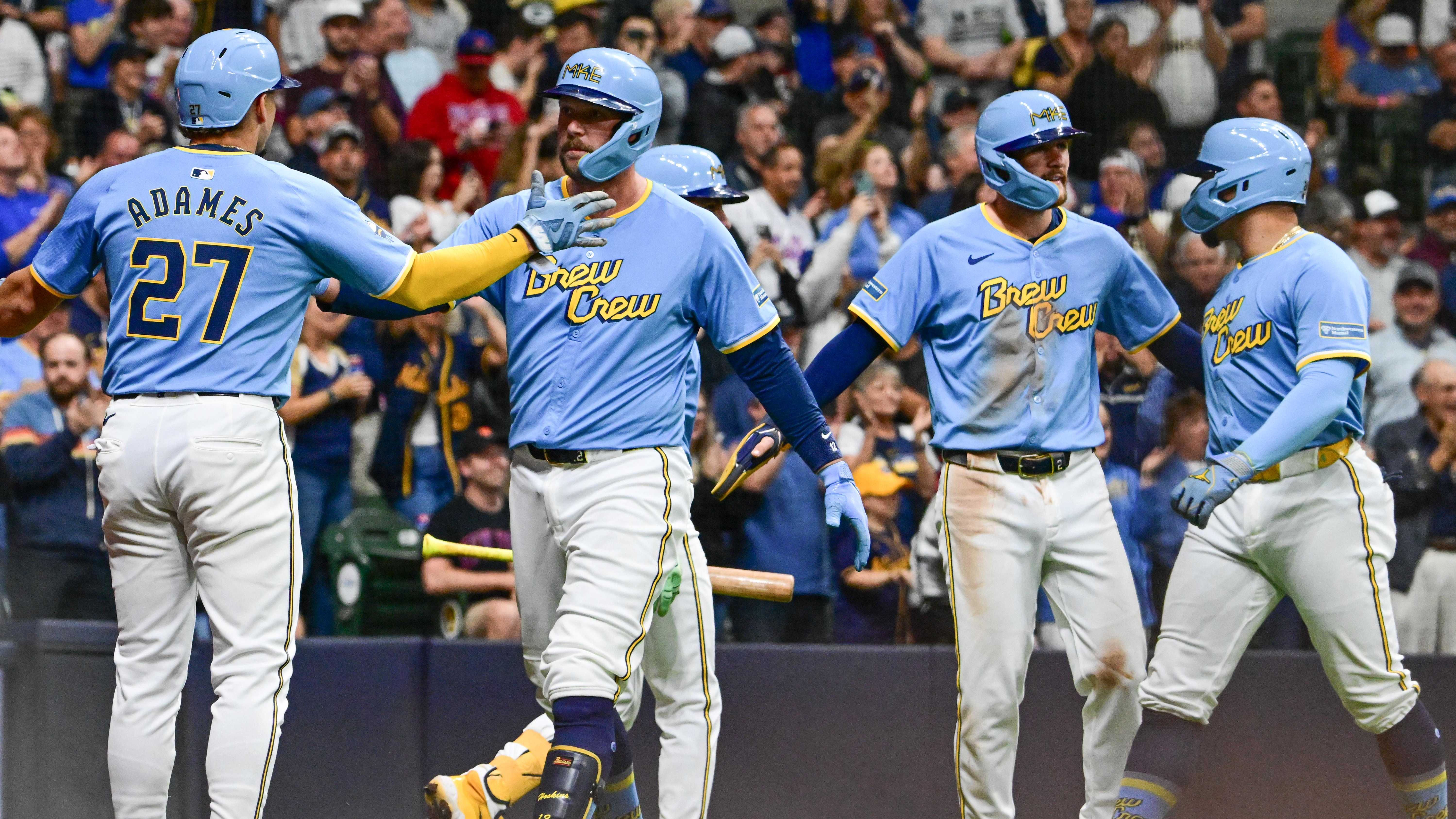 Where do the Brewers rank statistically in the 2024 regular season?