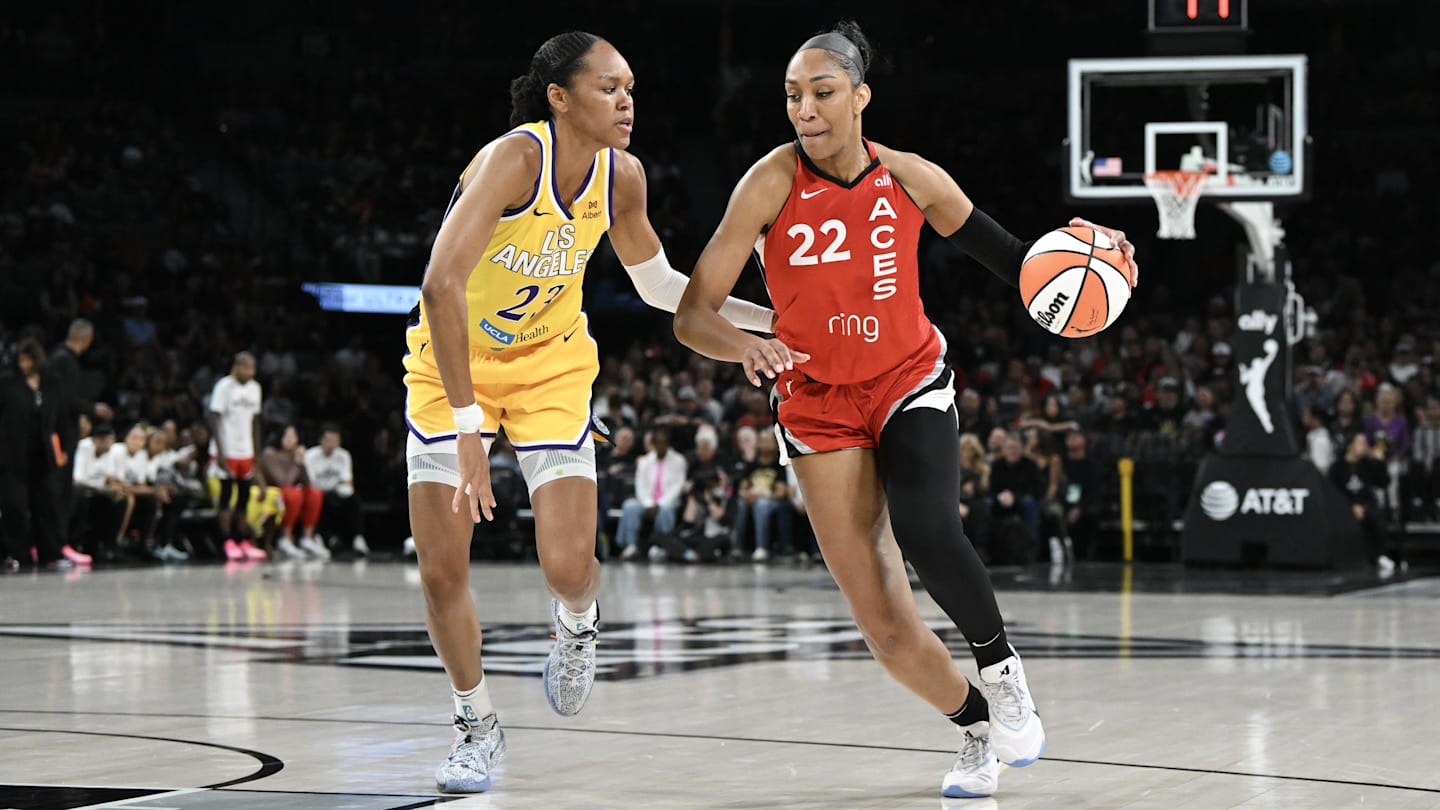 A'ja Wilson First WNBA Player Multiple 35-10-5 Games
