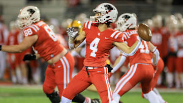 Lakeville North's Riley Grossman is one of the top quarterbacks in Minnesota high school football in 2024.