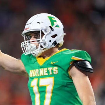 Edina's Meyer Swinney in the 2023 Class 6A Prep Bowl