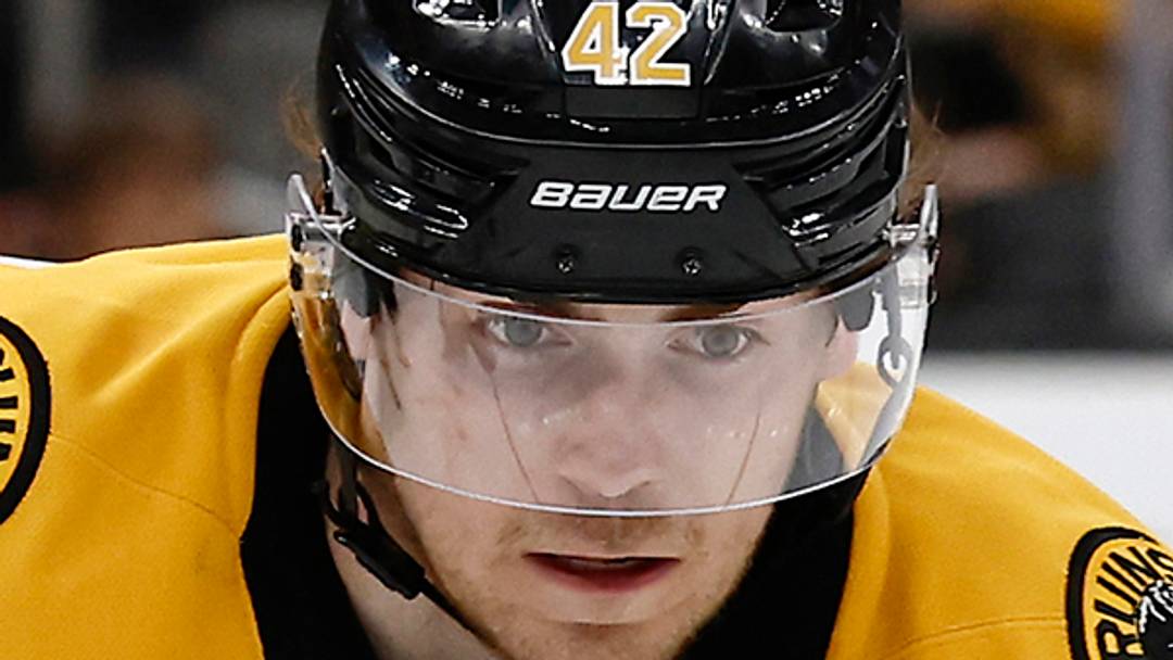 Boston Bruins right wing Georgii Merkulov