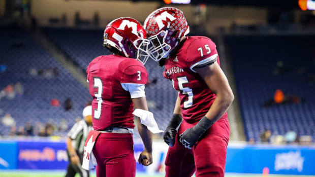 Muskegon high school football N'Kye Winn MHSAA state championship