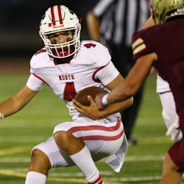 Lakeville North's Riley Grossman is one of the top quarterbacks in Minnesota high school football in 2024.