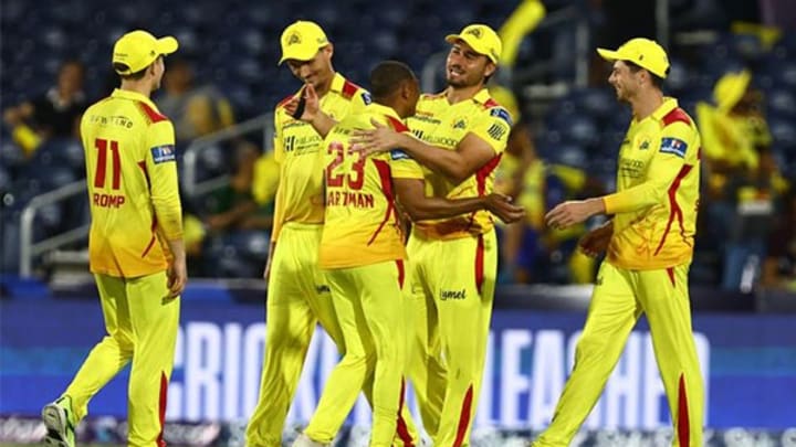 The Texas Super Kings delivered a dominant performance, ousting the defending champions MI New York