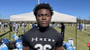2027 4-Star Florida LB Kaden Henderson at the Tampa Pylon 7v7 Tournament.