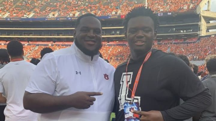 Tico Crittendon at Auburn with Vontrell King-Williams.