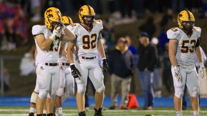 Forest lake football Howie Johnson is committed to Minnesota. Photo by Jeff Lawler