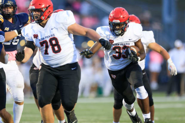 Eden Prairie football Prior Lake football 