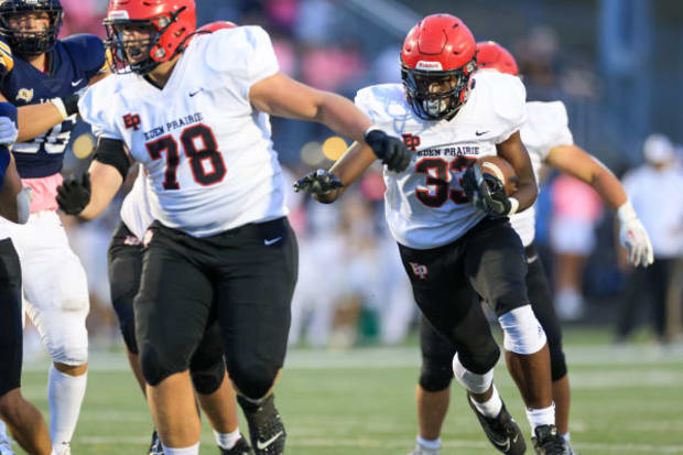 Eden Prairie football Prior Lake football 