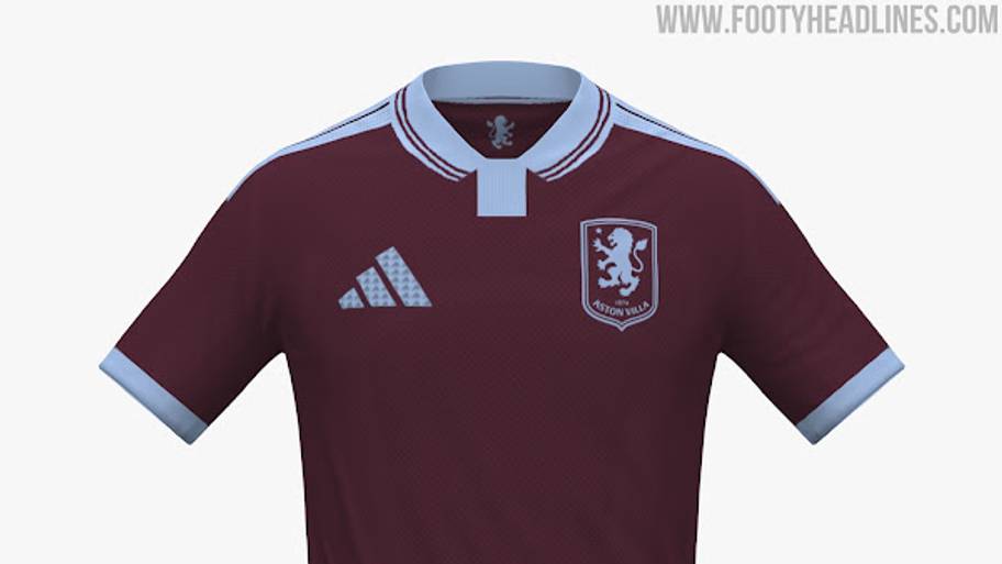 Aston Villa’s rumored home kit.