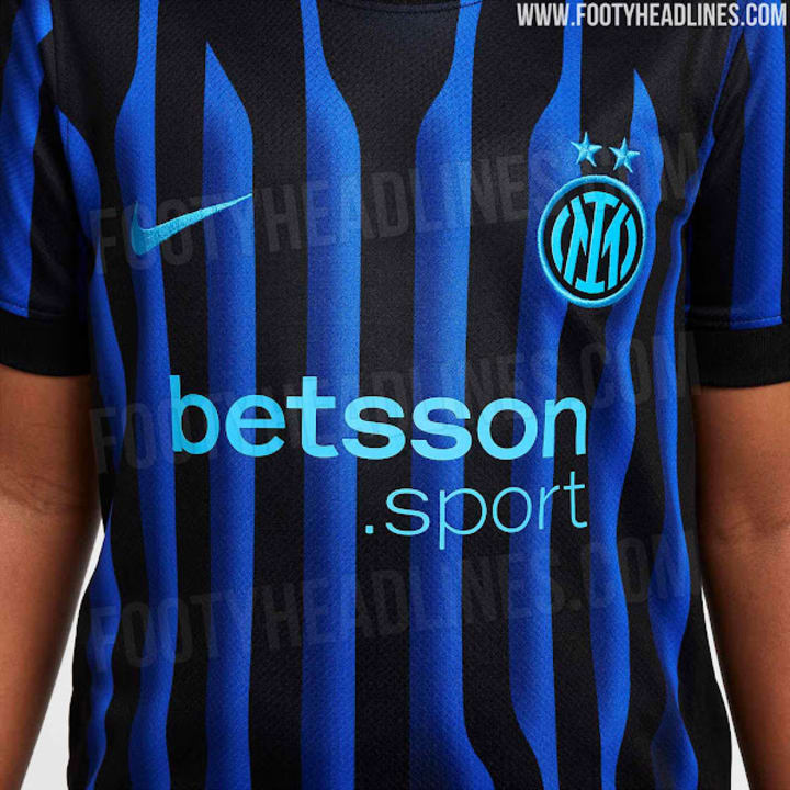 Les détails du maillot domicile de l'Inter Milan en 2025/26