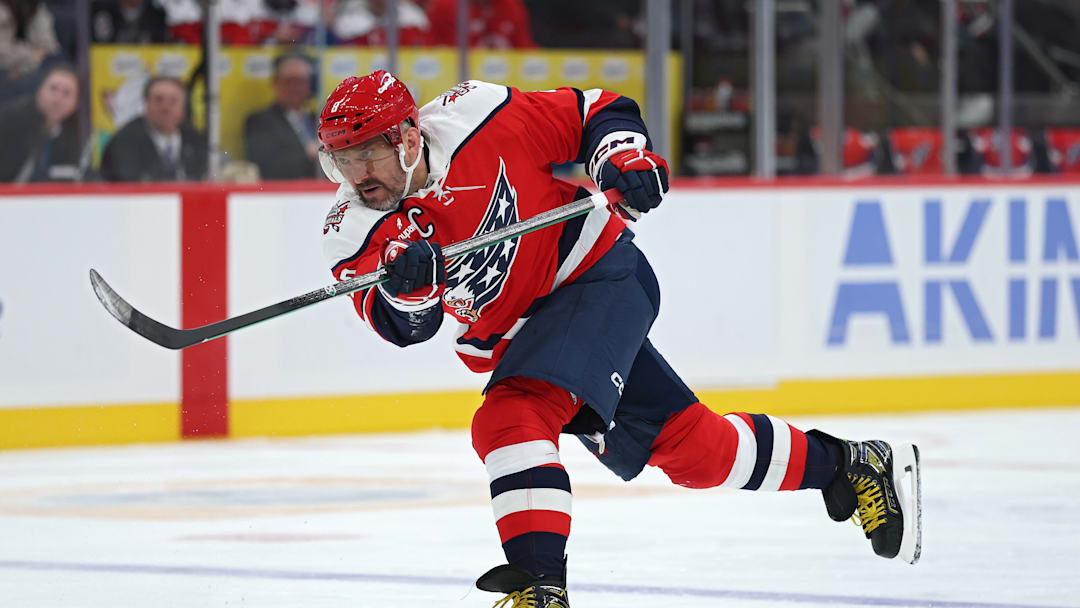 Captain of the Capitals Alex Ovechkin. Photo by
