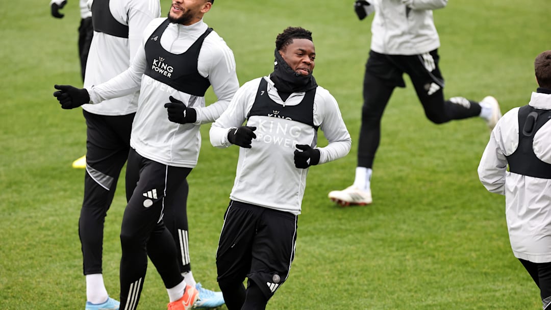 Leicester City Training & Press Conference