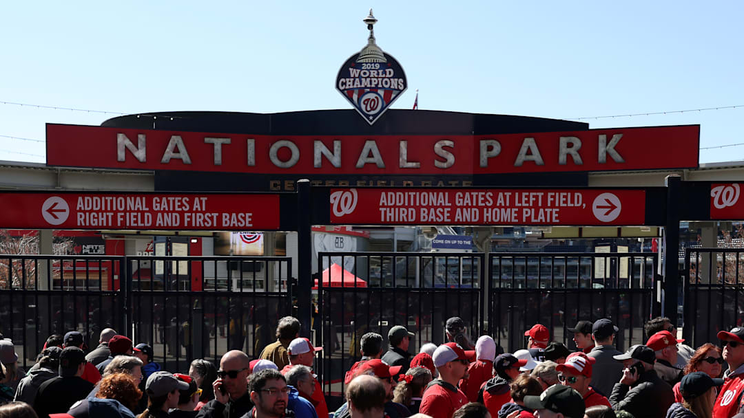  Washington Nationals Fans Entering