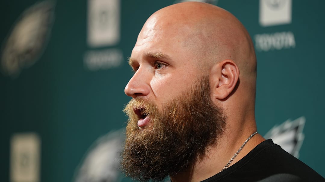 Philadelphia Eagles offensive lineman Lane Johnson 