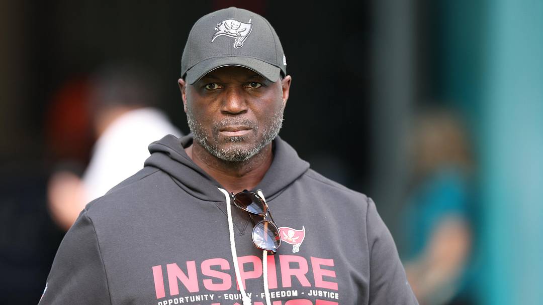 Dec 28, 2025; Miami Gardens, Florida, USA; Tampa Bay Buccaneers head coach Todd Bowles walks around the field during warmups prior to a game against the Miami Dolphins at Hard Rock Stadium. Mandatory Credit: Nathan Ray Seebeck-Imagn Images Dec 28, 2025; Miami Gardens, Florida, USA; Tampa Bay Buccaneers head coach Todd Bowles walks around the field during warmups prior to a game against the Miami Dolphins at Hard Rock Stadium. Mandatory Credit: Nathan Ray Seebeck-Imagn Images