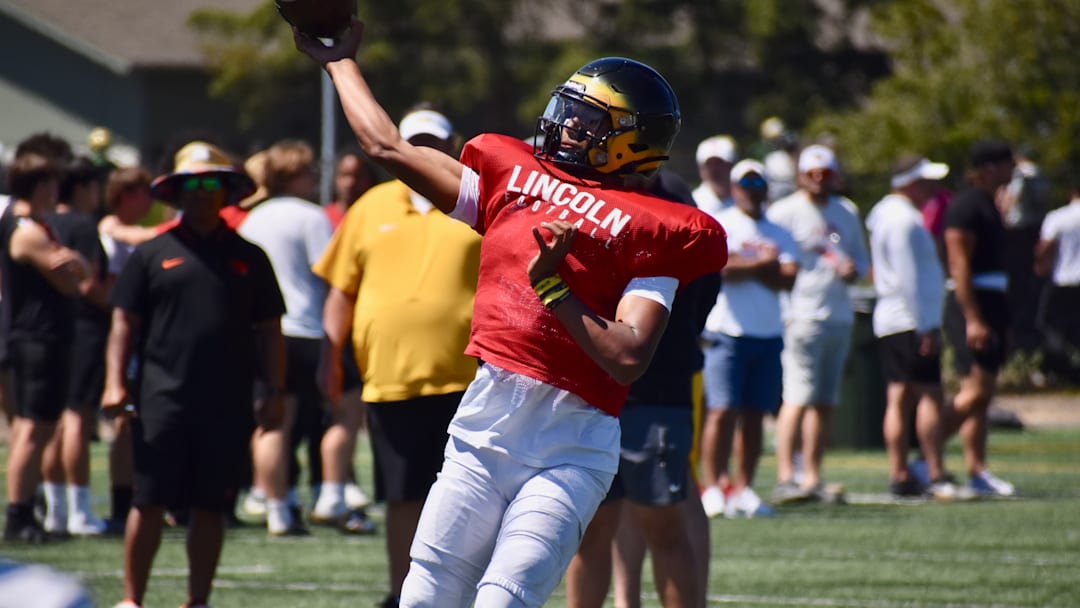 Lincoln of Tacoma's Sione Kaho is one of the nation's top quarterback recruits.