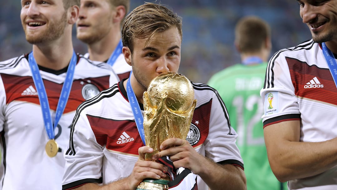 Mario Gotze was the match winner in the 2014 World Cup final.