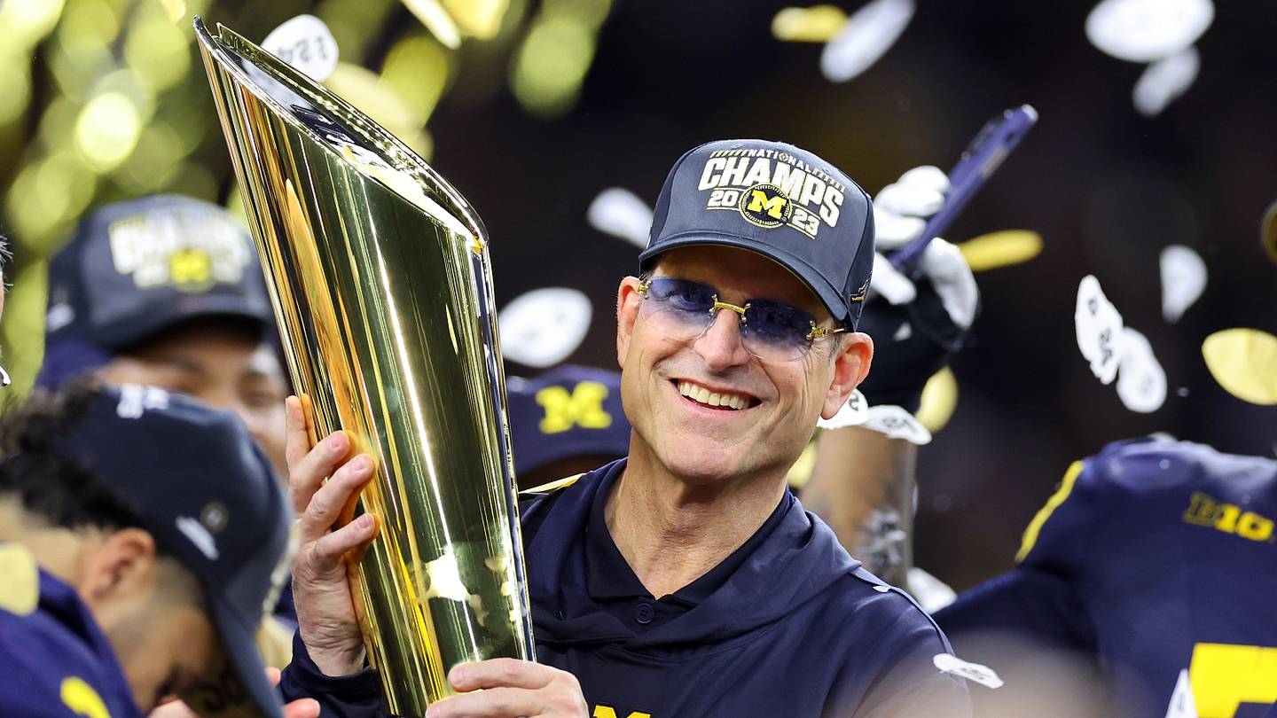 Look: Jim Harbaugh followed through on '15-0' Michigan tattoo - Vimarsana News