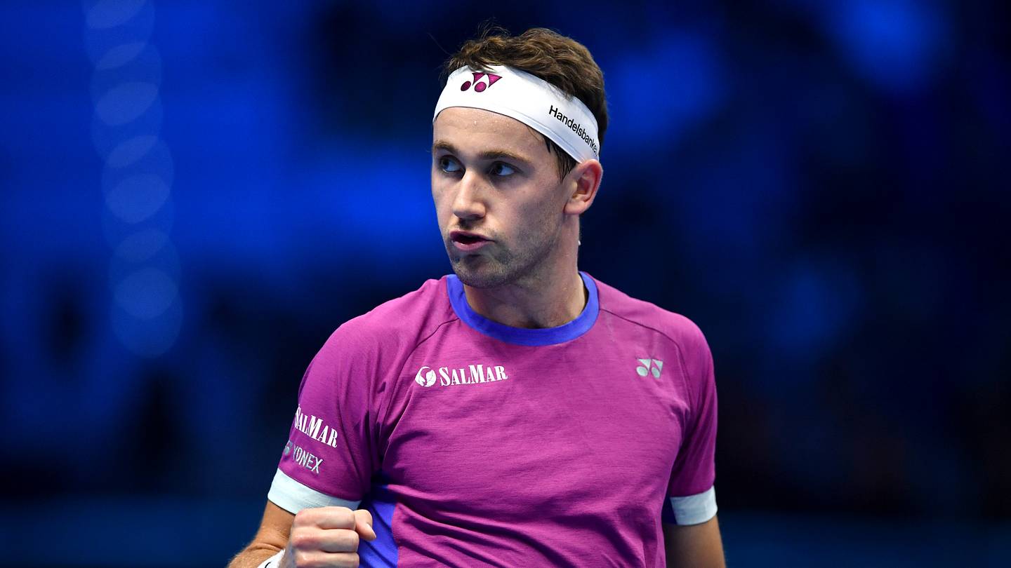 Nitto ATP Finals News: Casper Ruud's first set win ends drama versus Andrey Rublev