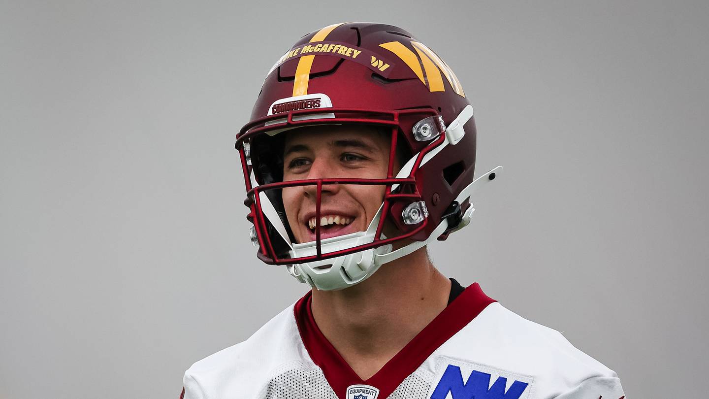 How will the Commanders utilize wide receiver Luke McCaffrey in 2024?